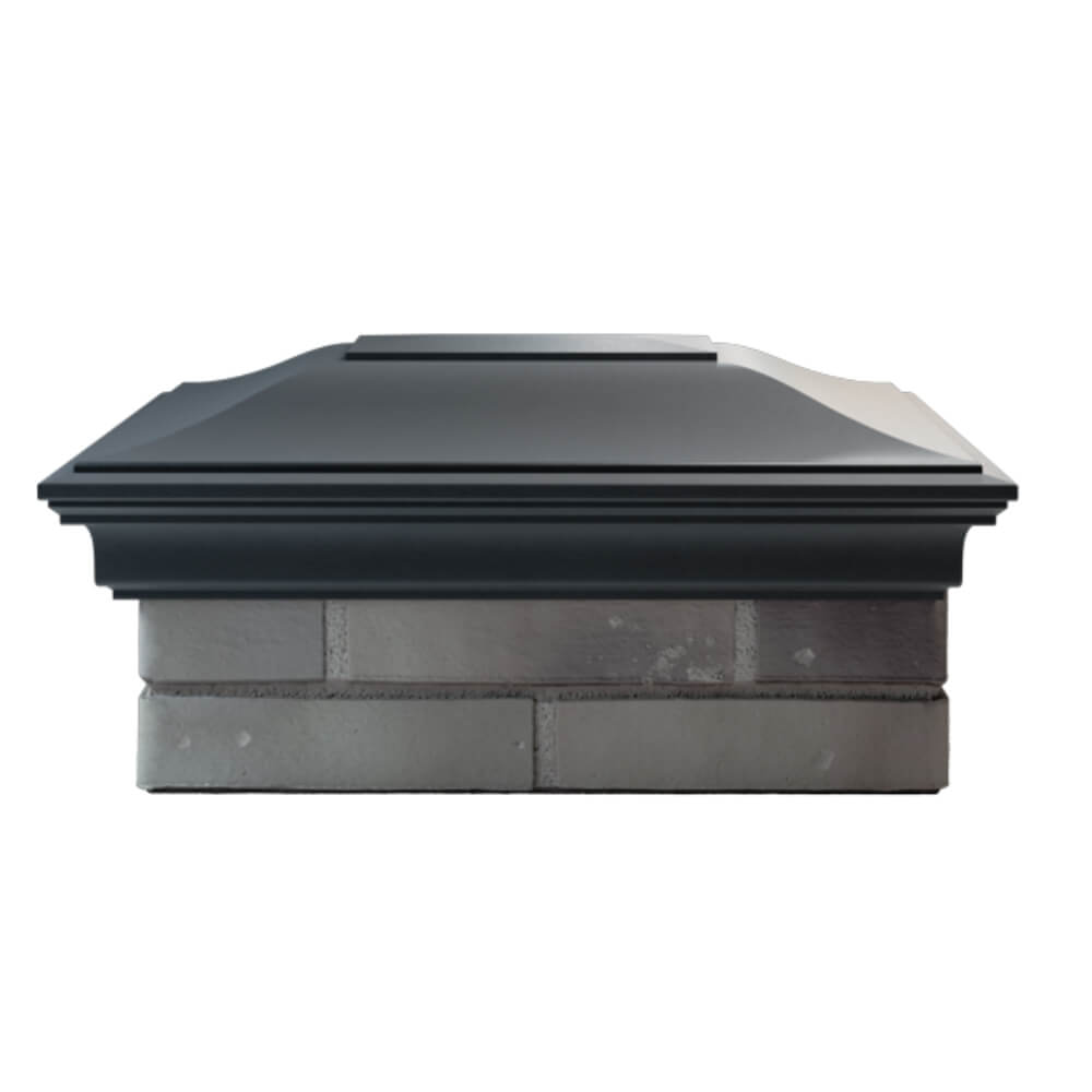 Колпак Zking Монблан Серый на столб 2х1.5 кирпича (515х385мм) в Томске фото