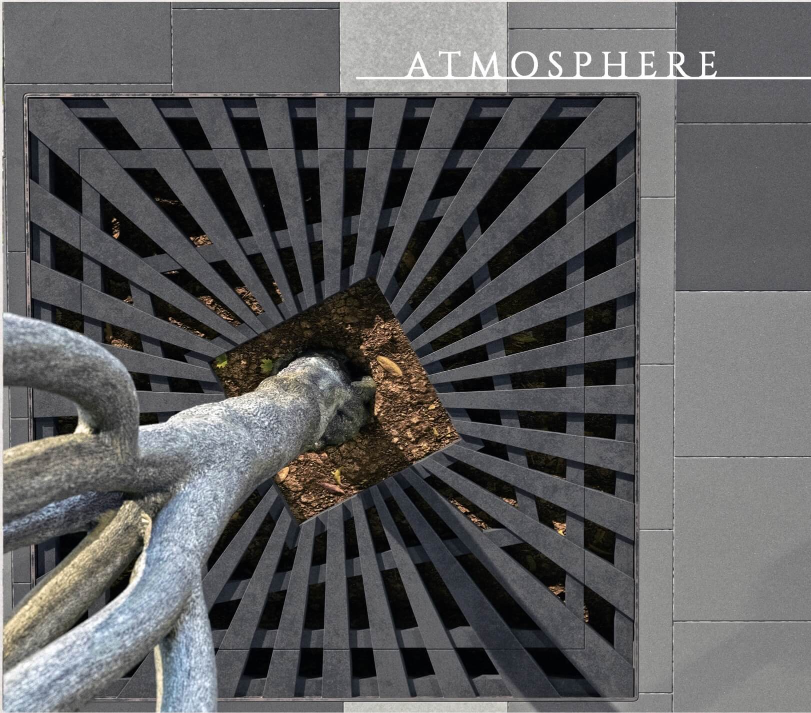 Приствольная решетка для дерева ZKING ATMOSPHERE 1.2х1.2м Черная в Томске фото