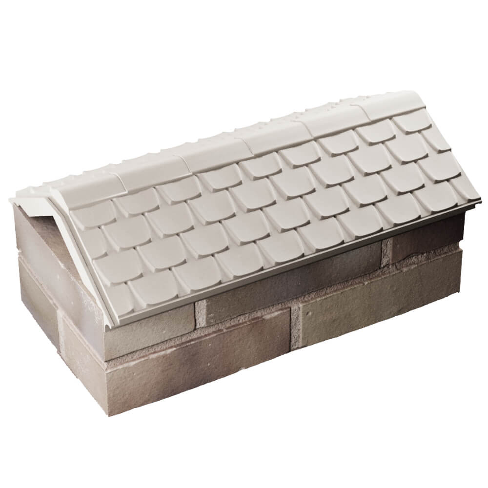 Парапет Zking Эльбрус Бежевый с посадкой на 1 кирпич (255мм) в Томске фото