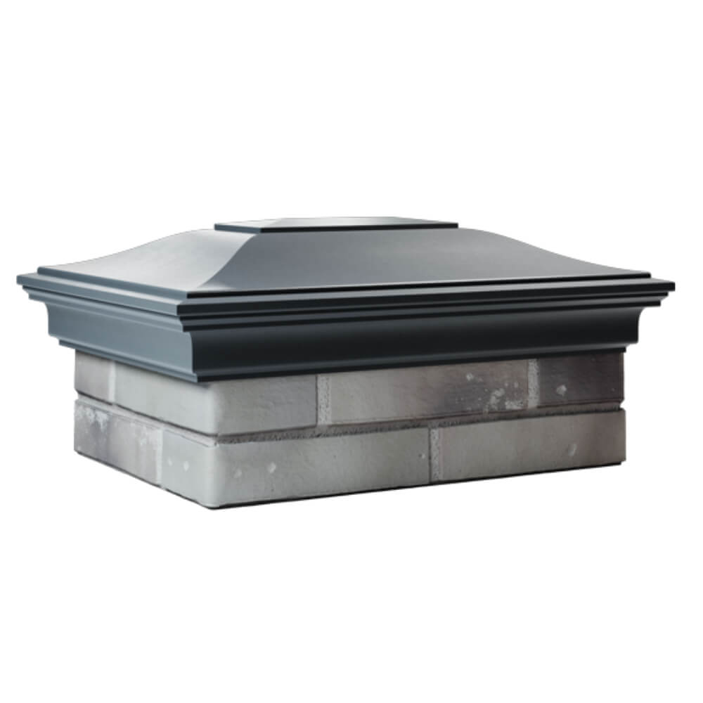 Колпак Zking Монблан Серый на столб 2х1.5 кирпича (515х385мм) в Томске фото