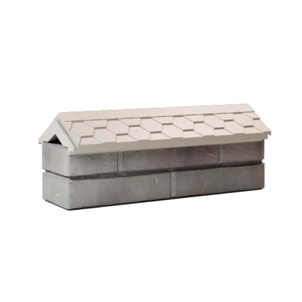 Парапет Zking Эверест Бежевый с посадкой на 0.5 кирпича (130мм) Томск фото