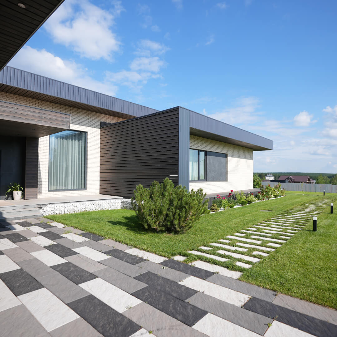 Шаговая плита STONE Черный Сланец 990х330х55мм в Томске фото