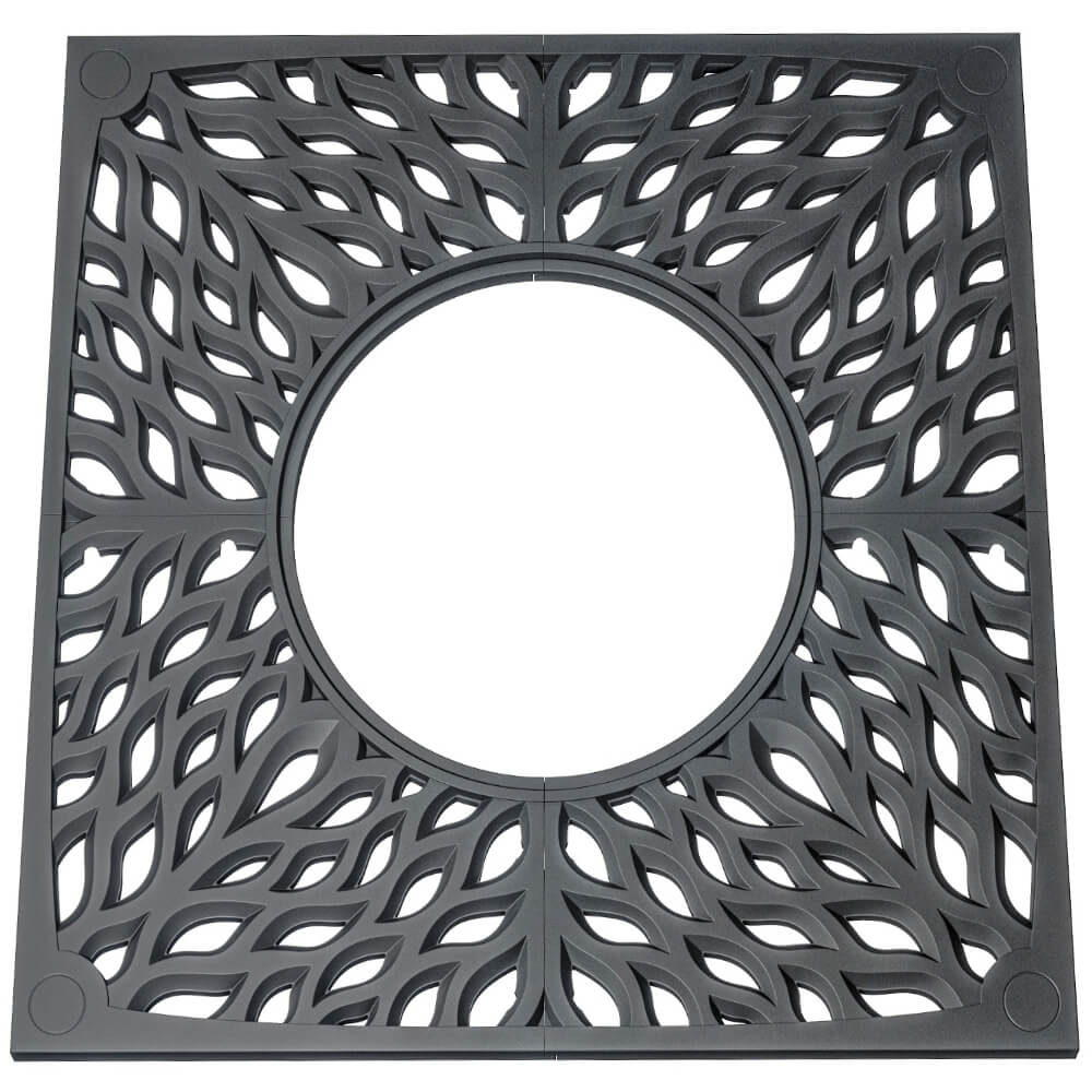 Приствольная решетка для дерева ZKING CRUST 2х2м Черная Томск фото