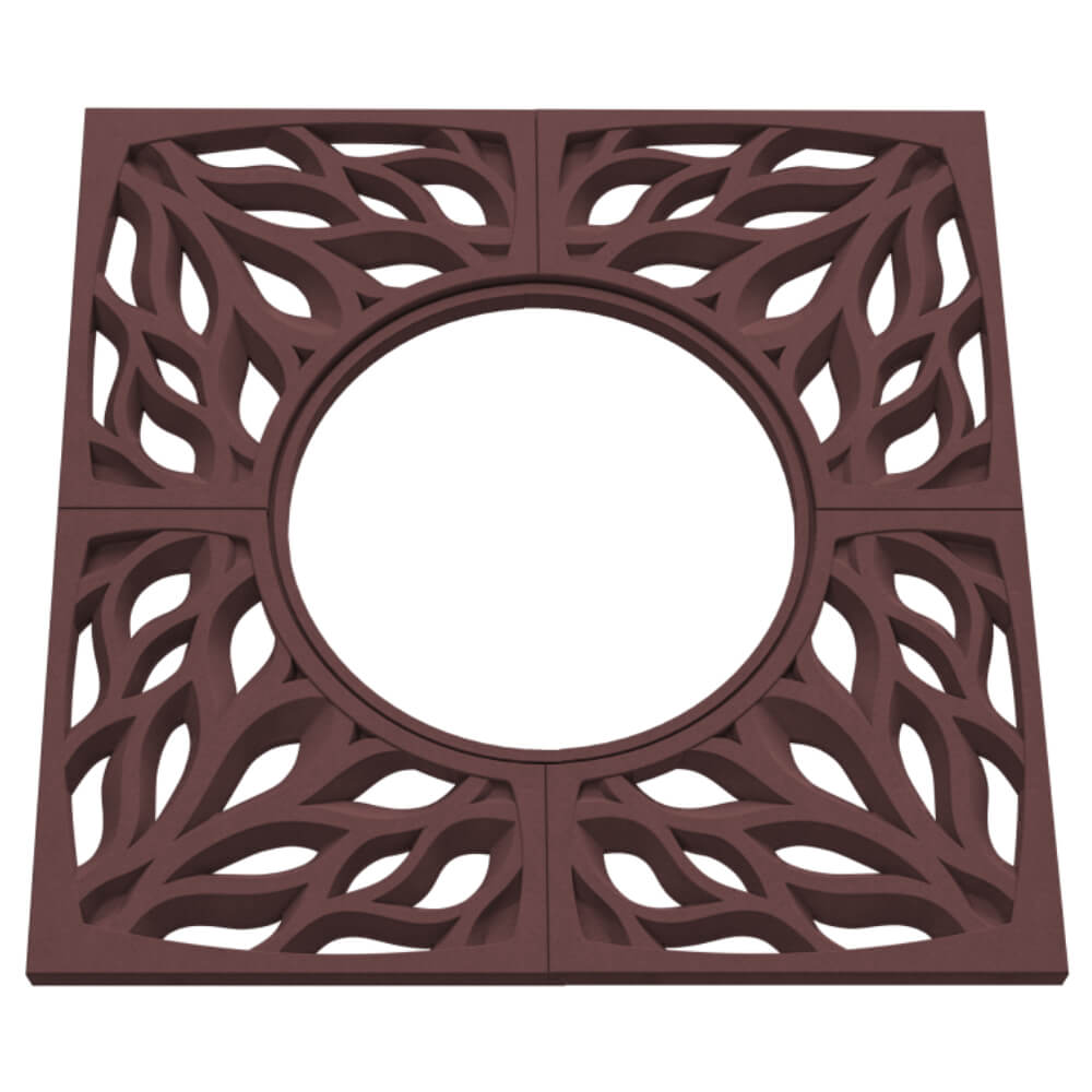 Приствольная решетка для дерева ZKING CRUST 1.2х1.2м Коричневая в Томске фото