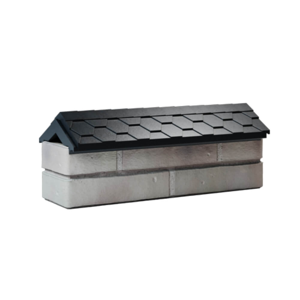 Парапет Zking Эверест Черный с посадкой на 0.5 кирпича (130мм) Томск фото