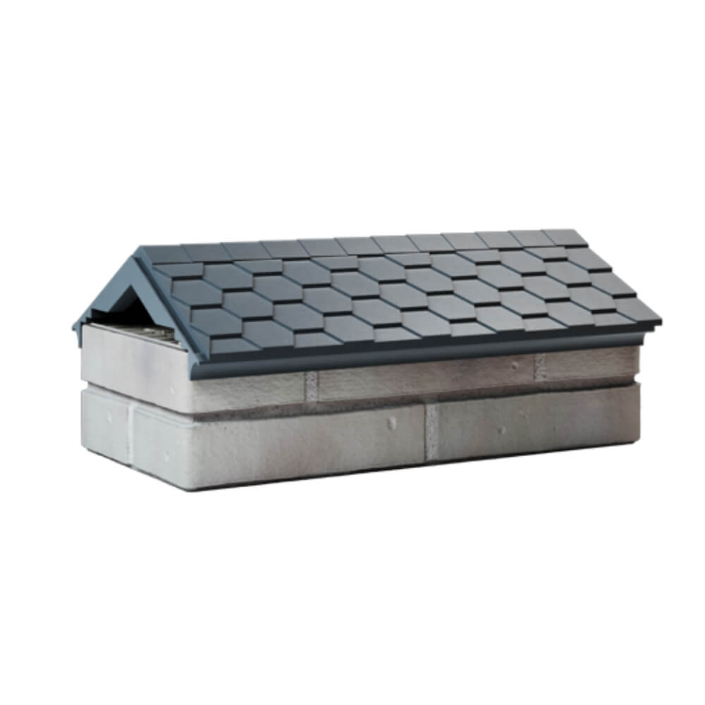 Парапет Zking Эверест Серый с посадкой на 1 кирпич (200/225/255мм) Томск фото