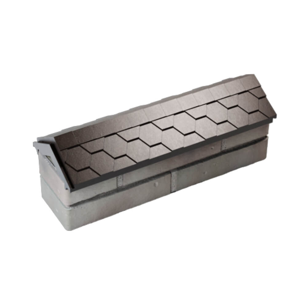 Парапет Zking Эверест Коричневый с посадкой на 0.5 кирпича (130мм) в Томске фото