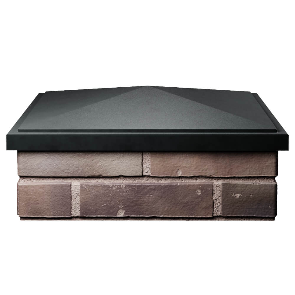 Колпак Zking БонаМоно Черный на столб 2х2 кирпича (515х515, 530х530мм) Томск фото