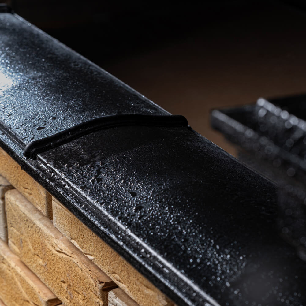 Парапет Zking Монблан Черный посадка на 0.5 кирпича (130мм) в Томске фото