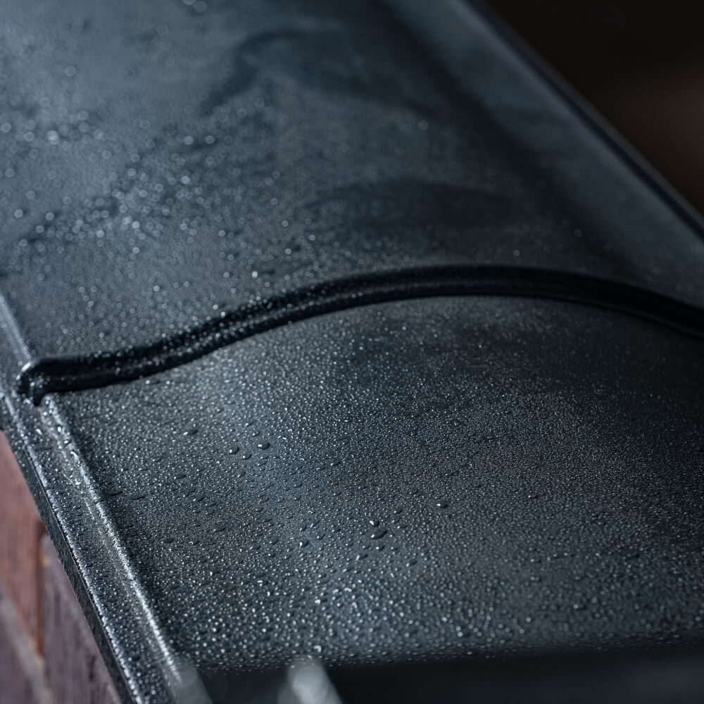 Парапет Zking Монблан Черный посадка на 0.5 кирпича (130мм) в Томске фото