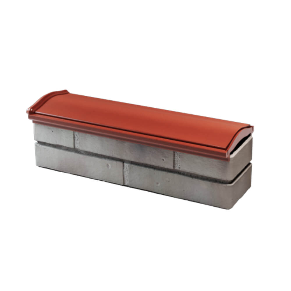 Парапет Zking Монблан Красный посадка на 0.5 кирпича (130мм) в Томске фото