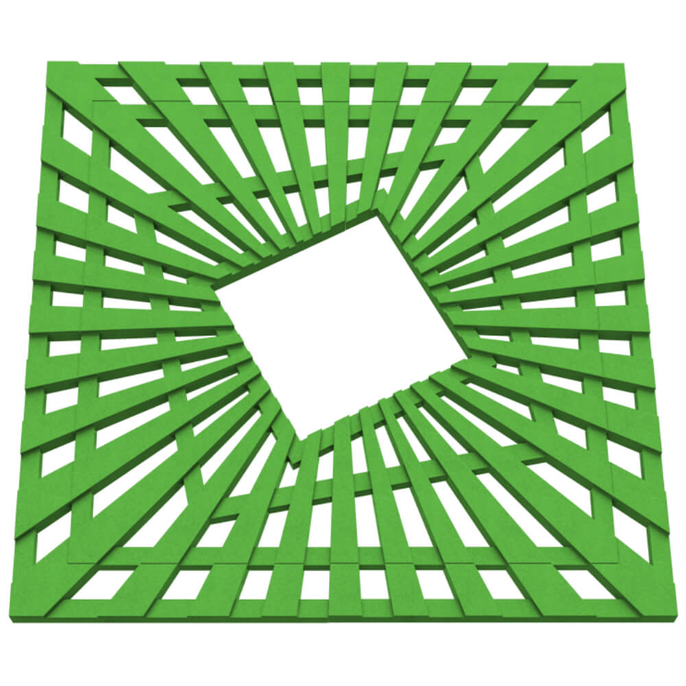 Приствольная решетка для дерева ZKING ATMOSPHERE 1.2х1.2м Зеленая в Томске фото