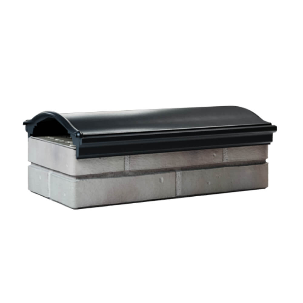 Парапет Zking Монблан Черный посадка на 1 кирпич (200/225/255мм) Томск фото