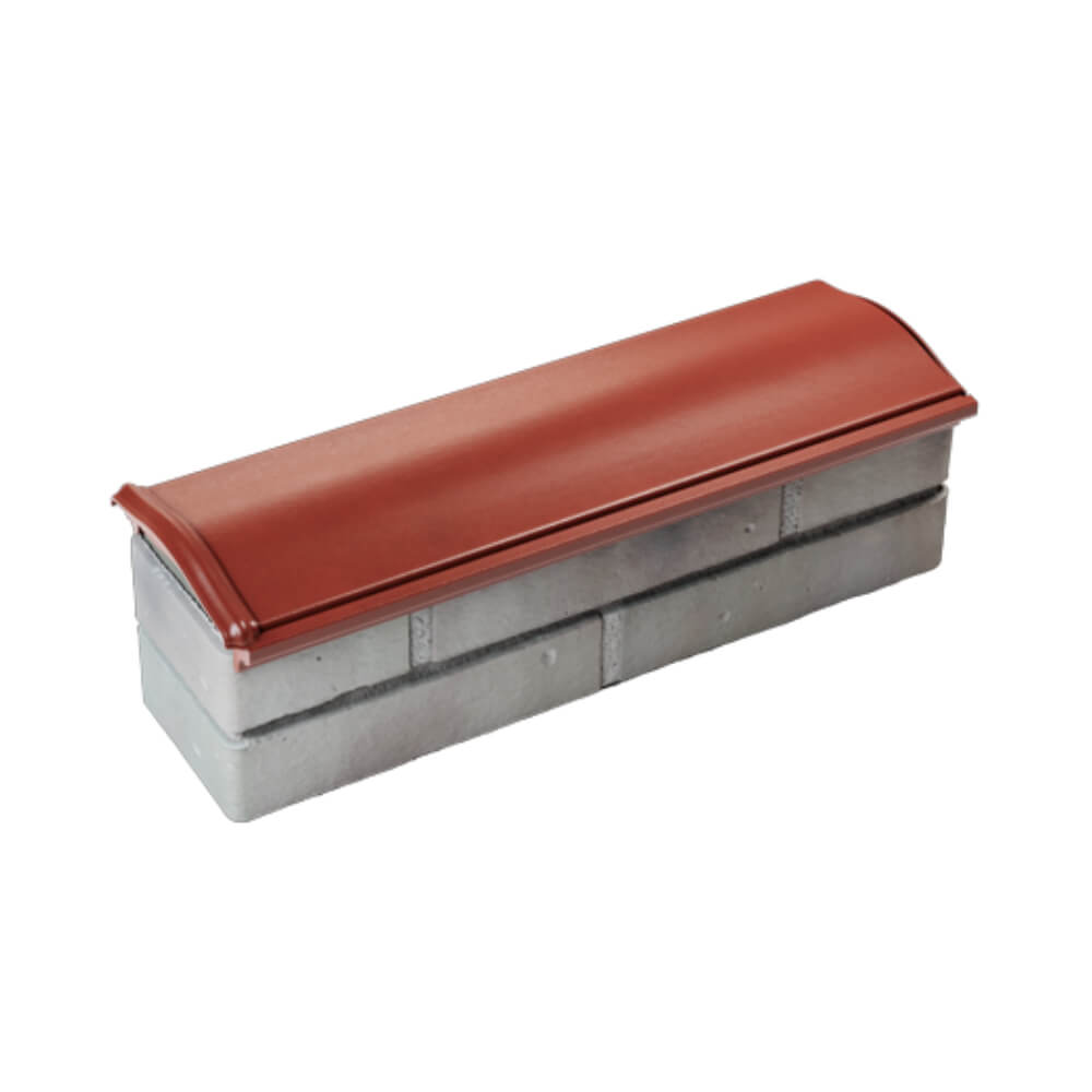 Парапет Zking Монблан Красный посадка на 0.5 кирпича (130мм) в Томске фото