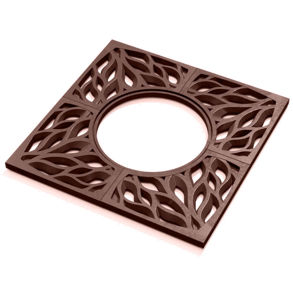 Приствольная решетка для дерева ZKING CRUST 1.2х1.2м Коричневая в Томске фото