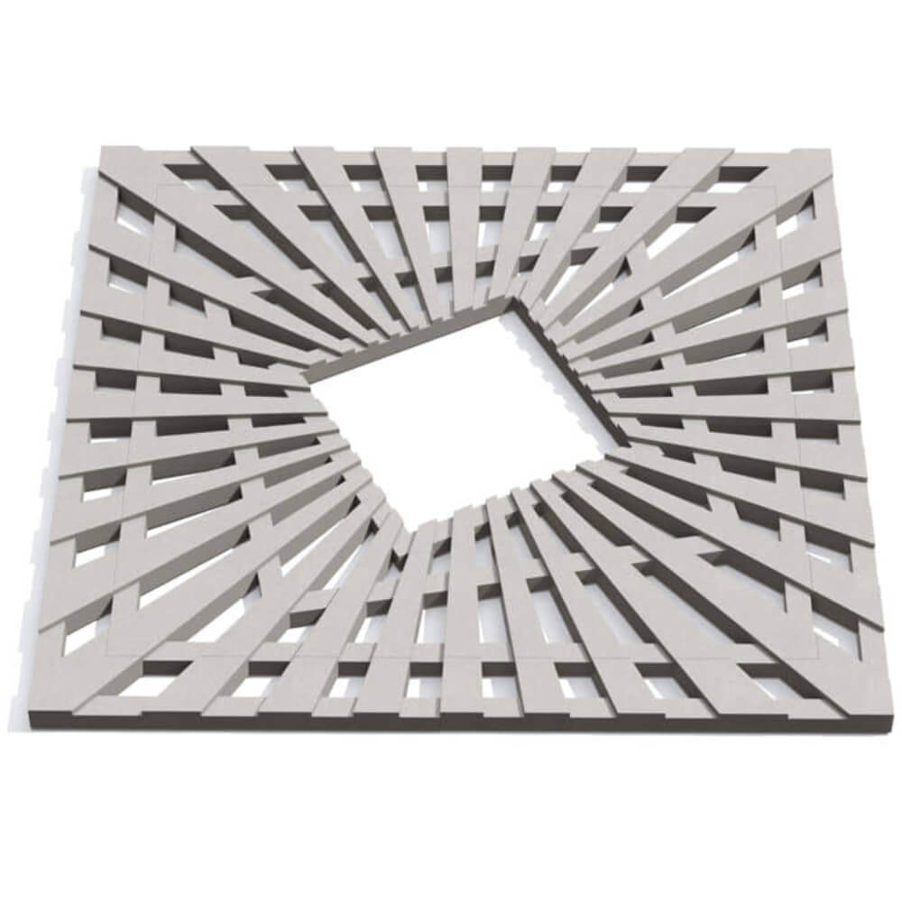 Приствольная решетка для дерева ZKING ATMOSPHERE 1.2х1.2м Бежевая Томск фото