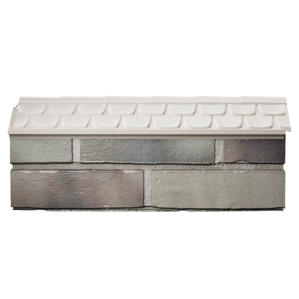 Парапет Zking Эльбрус Бежевый с посадкой на 0.5 кирпича (130мм) в Томске фото