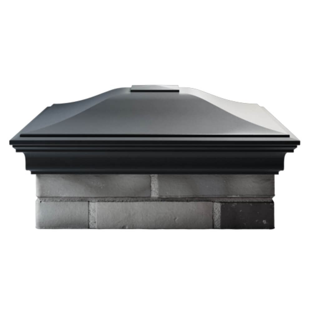 Колпак Zking Монблан Серый на столб 2х2 кирпича (515х515мм) в Томске фото