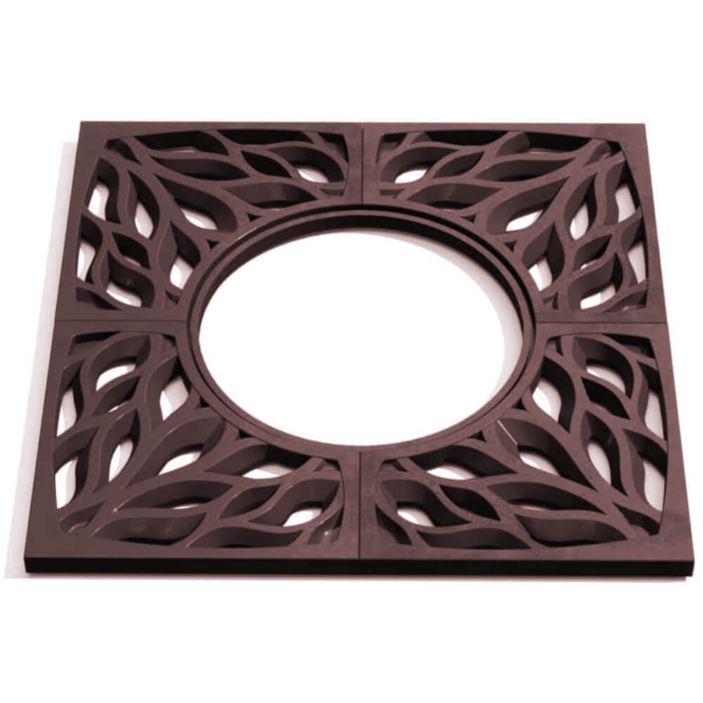 Приствольная решетка для дерева ZKING CRUST 1.2х1.2м Коричневая Томск фото