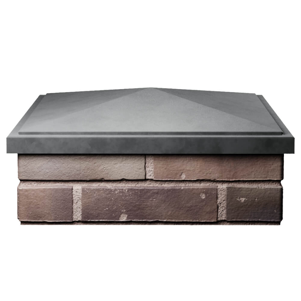 Колпак Zking БонаМоно Серый на столб 2х2 кирпича (515х515, 530х530мм) Томск фото