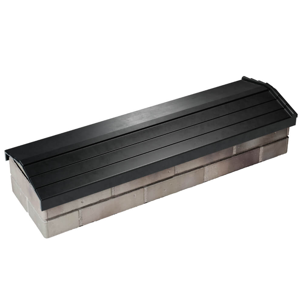 Парапет Zking Бона ХайТек Черный посадка на 0.5 кирпича (130мм) в Томске фото