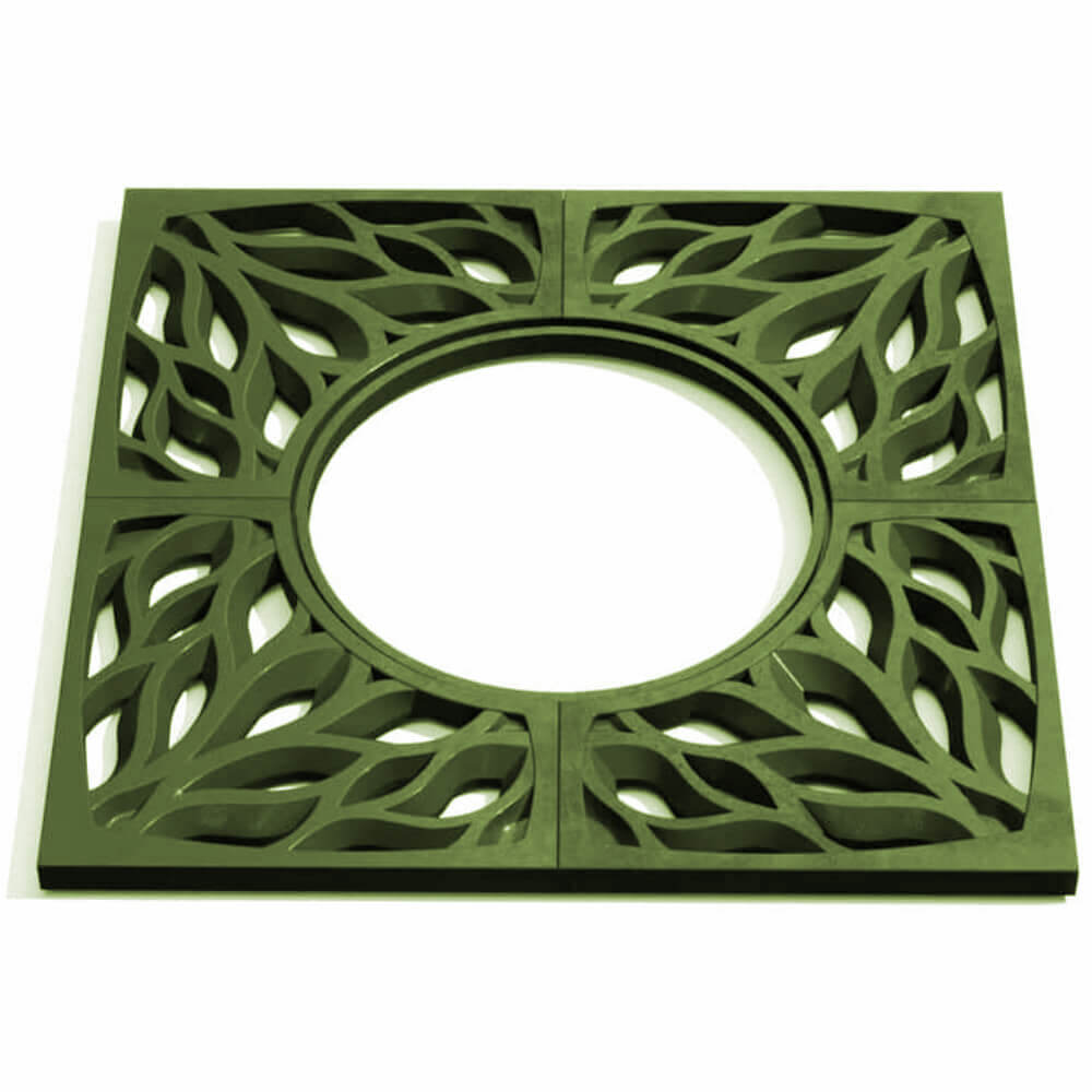 Приствольная решетка для дерева ZKING CRUST 1.2х1.2м Зеленая Томск фото