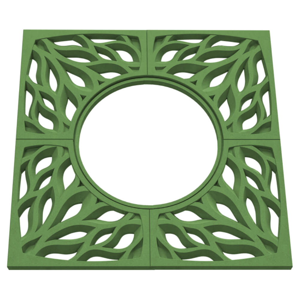 Приствольная решетка для дерева ZKING CRUST 1.2х1.2м Зеленая в Томске фото