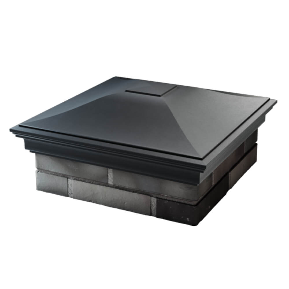 Колпак Zking Монблан Серый на столб 2х2 кирпича (515х515мм) в Томске фото