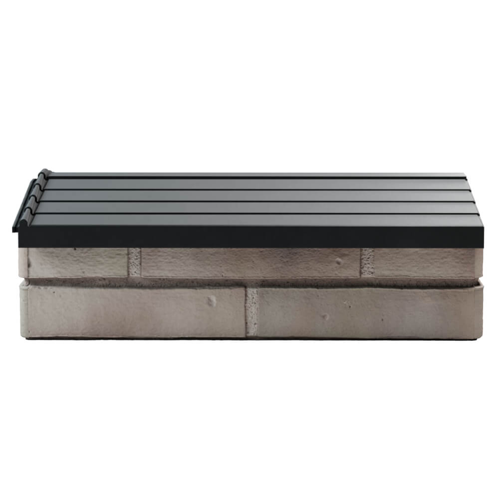 Парапет Zking Бона ХайТек Серый с посадкой на 1 кирпич (200/225/255мм) в Томске фото