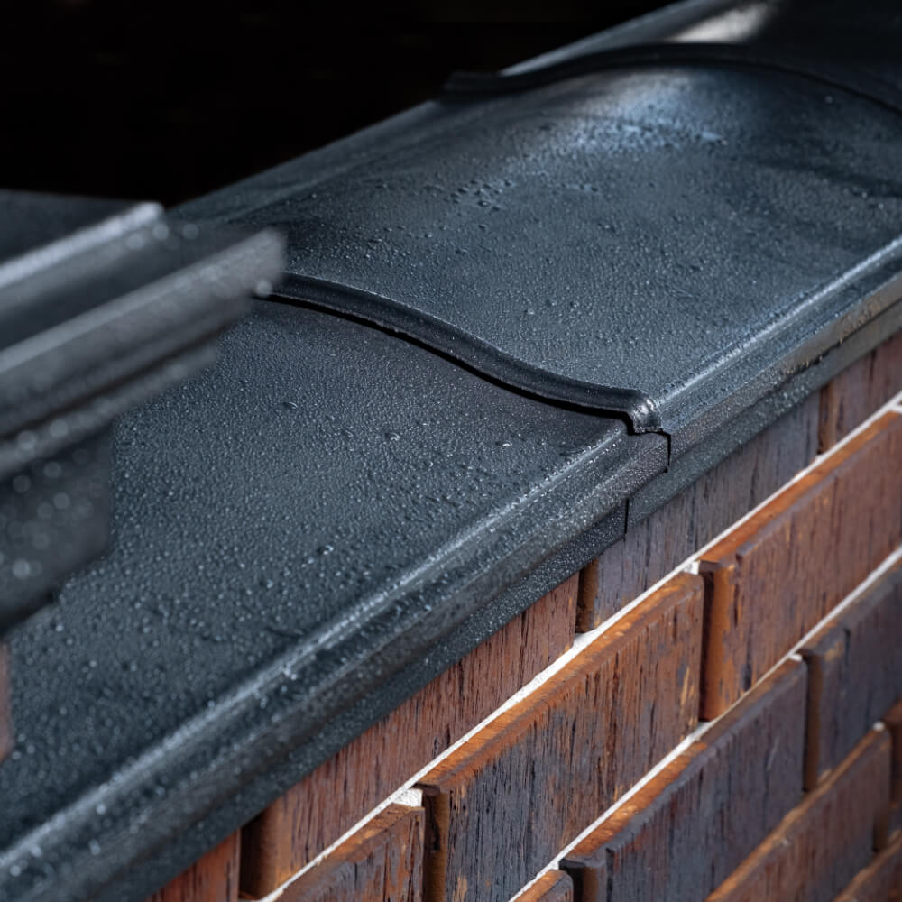 Парапет Zking Монблан Черный посадка на 0.5 кирпича (130мм) в Томске фото