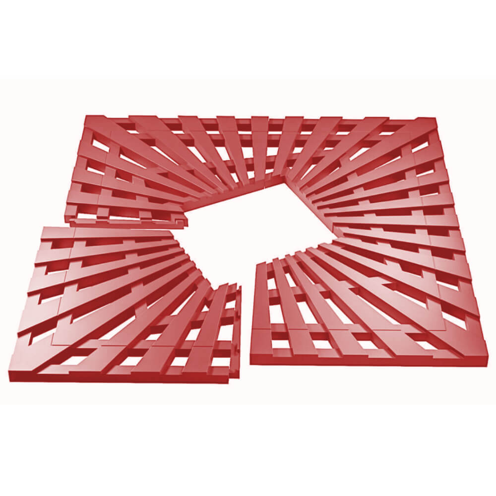 Приствольная решетка для дерева ZKING ATMOSPHERE 1.2х1.2м Красная в Томске фото