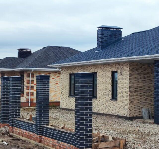 Колпак Zking Бона ХайТек Серый на столб 1.5х1.5 кирпича (385х385мм) в Томске фото