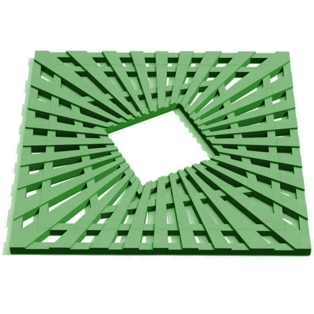 Приствольная решетка для дерева ZKING ATMOSPHERE 1.2х1.2м Зеленая Томск фото