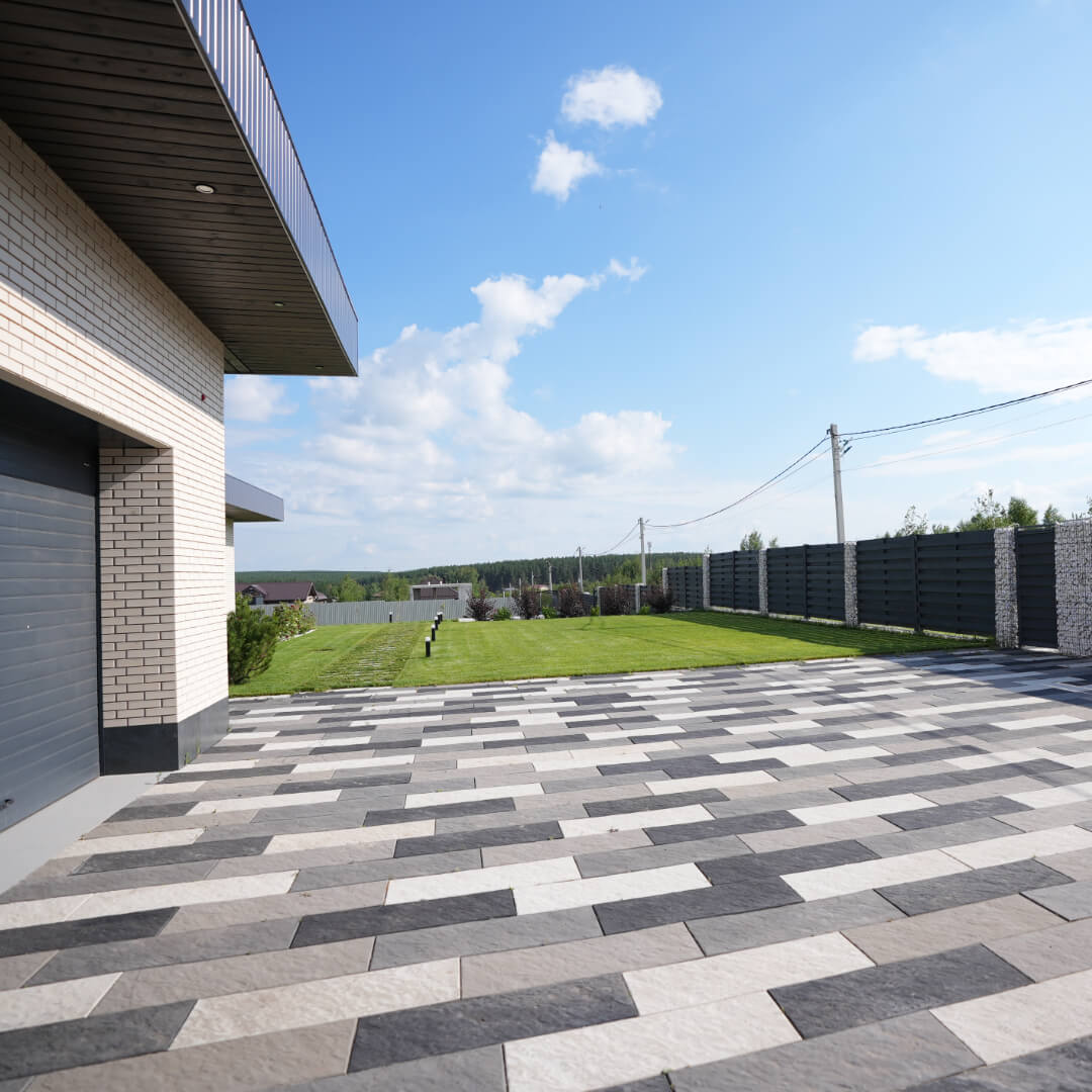 Шаговая плита STONE Черный Сланец 990х330х55мм в Томске фото